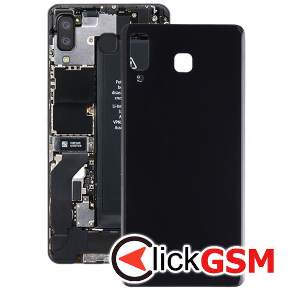 Piesa Piesa Capac Spate Black Samsung Galaxy A8 Star 4o5k