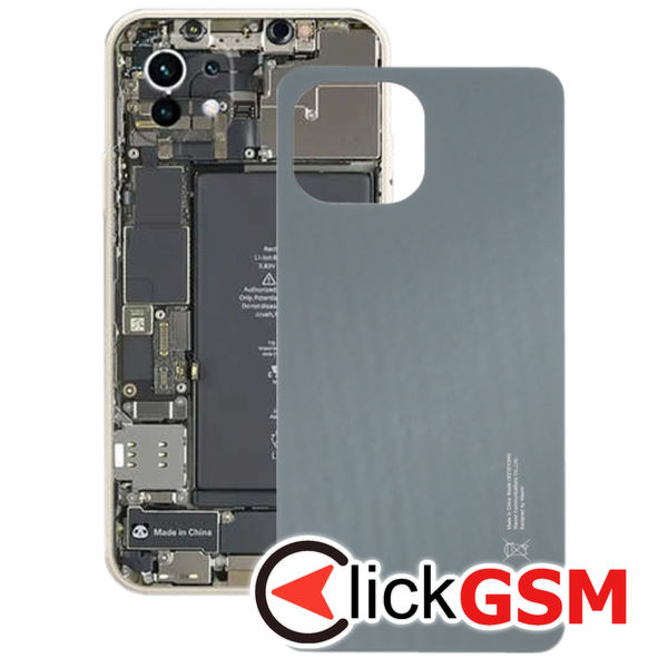 Piesa Capac Spate Black Xiaomi Mi 11 Lite 25se