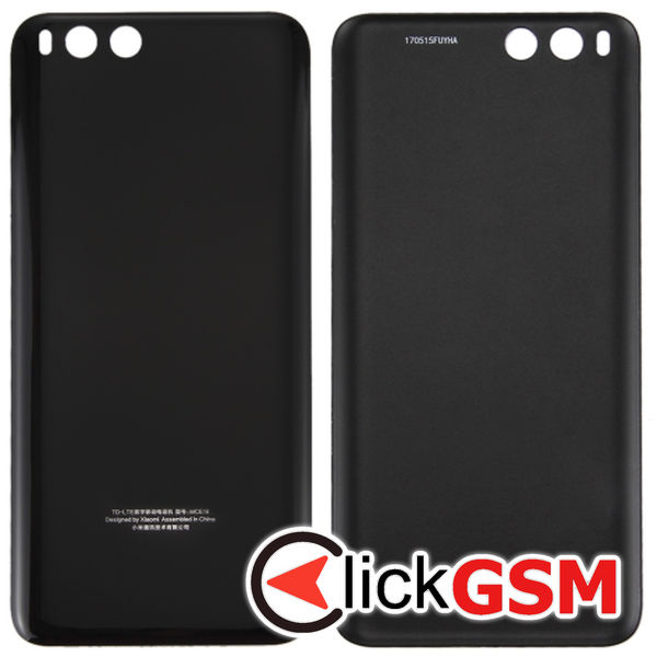 Piesa Capac Spate Black Xiaomi Mi 6 1yzd