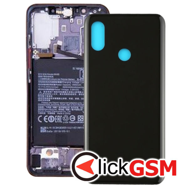 Piesa Piesa Capac Spate Black Xiaomi Mi 8 25wj