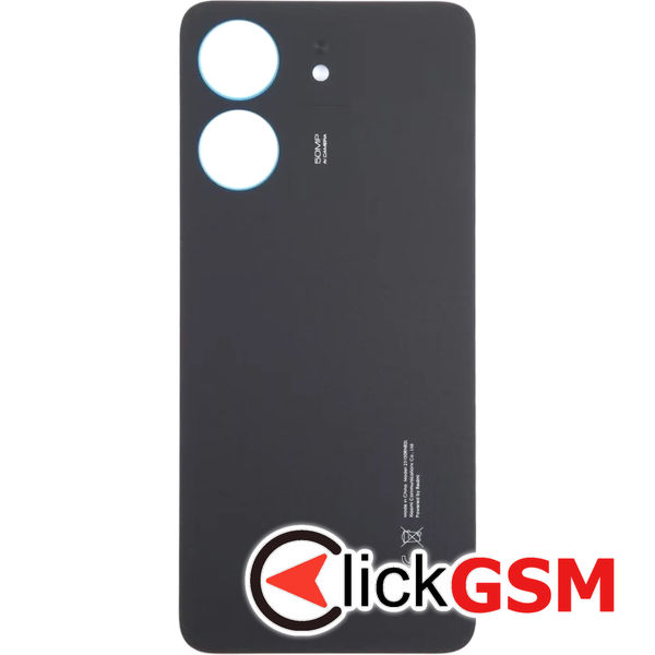 Piesa Capac Spate Black Xiaomi Redmi 13c Dz0