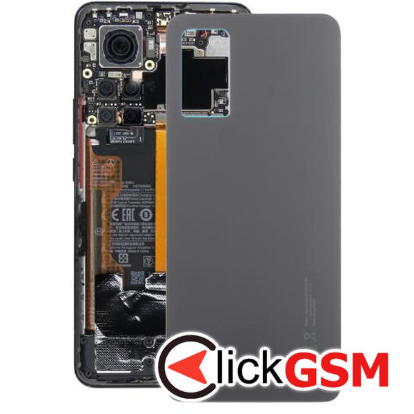 Piesa Piesa Capac Spate Black Xiaomi Redmi Note 12 Pro 4p6k