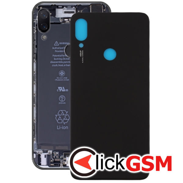 Piesa Capac Spate Black Xiaomi Redmi Note 7 25tj