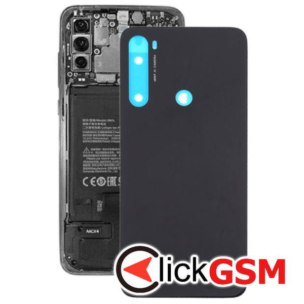 Piesa Piesa Capac Spate Black Xiaomi Redmi Note 8 25tt