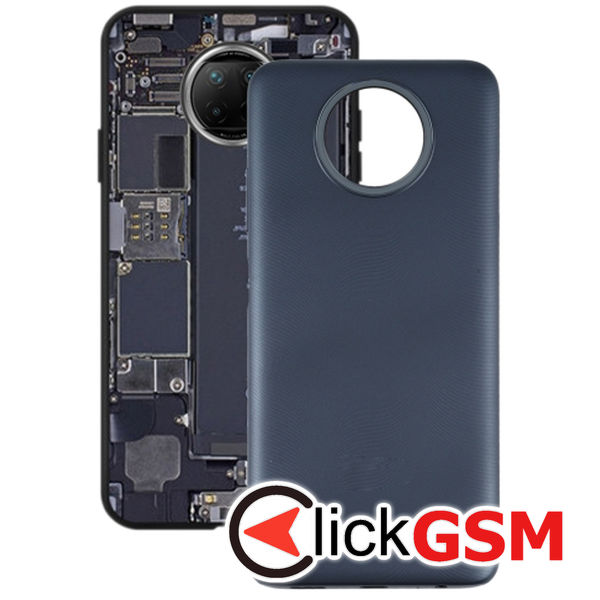 Piesa Capac Spate Black Xiaomi Redmi Note 9 5g 25px