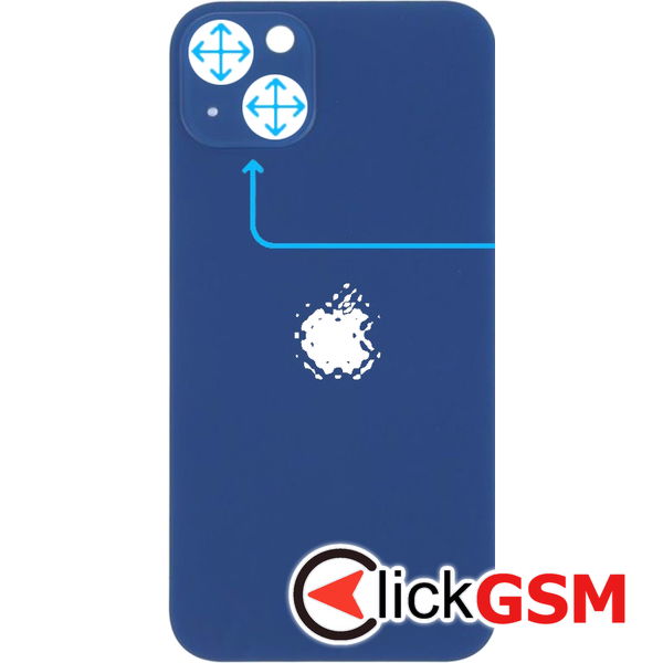 Piesa Capac Spate Blue Apple Iphone 13 3zv8