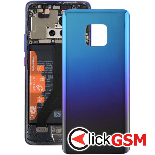 Piesa Piesa Capac Spate Blue Huawei Mate 20 Pro 2eoy