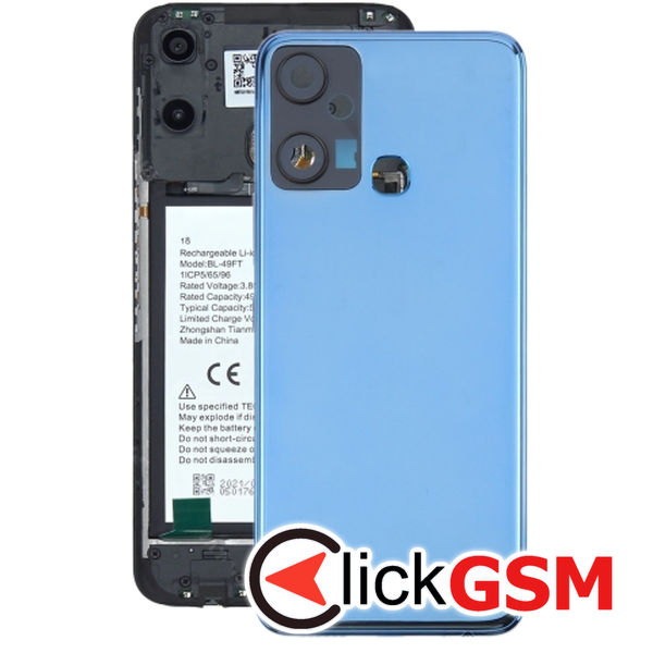 Piesa Piesa Capac Spate Blue Infinix Smart 6 Plus 4nj2