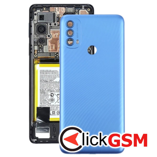 Piesa Capac Spate Blue Motorola Moto E40 22io