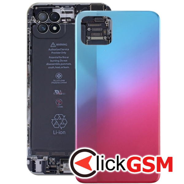 Piesa Capac Spate Blue Oppo A72 5g 1xex