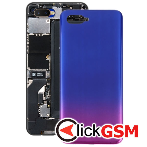 Piesa Piesa Capac Spate Blue Oppo R15x 1xe6