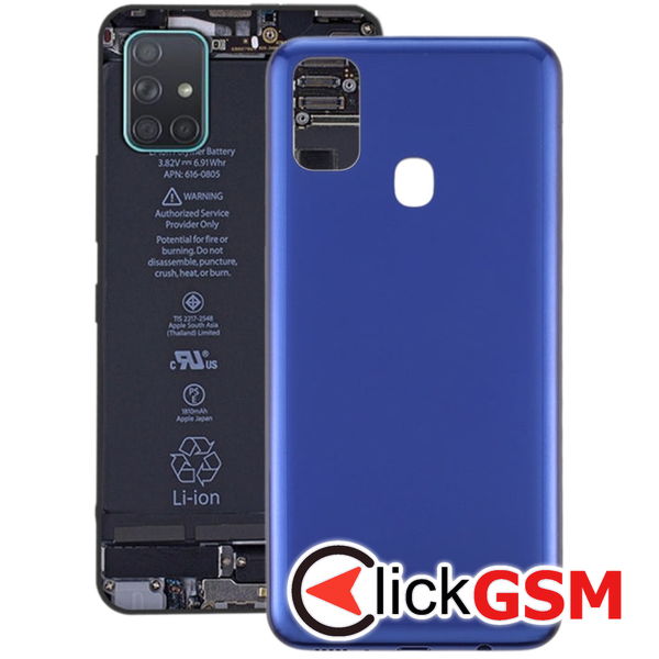 Piesa Capac Spate Blue Samsung Galaxy M21 4au8