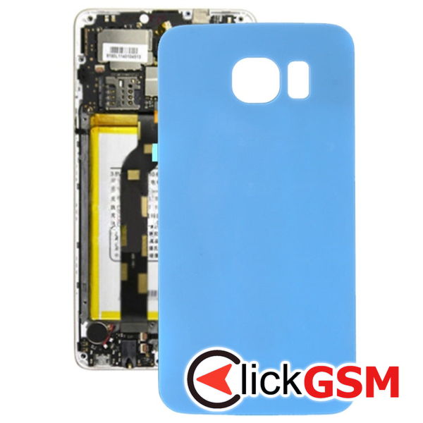 Piesa Piesa Capac Spate Blue Samsung Galaxy S6 4aoe