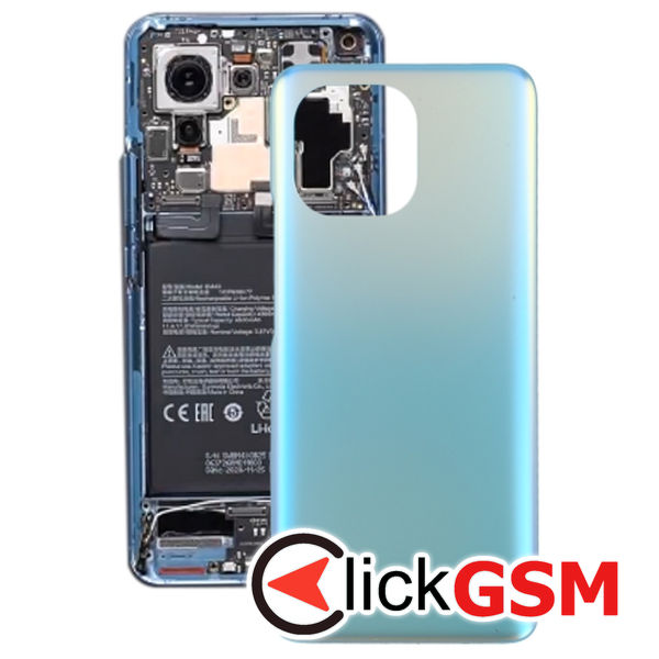 Piesa Piesa Capac Spate Blue Xiaomi Mi 11 4p2c