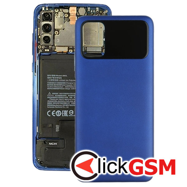 Piesa Piesa Capac Spate Blue Xiaomi Poco M3 25ro