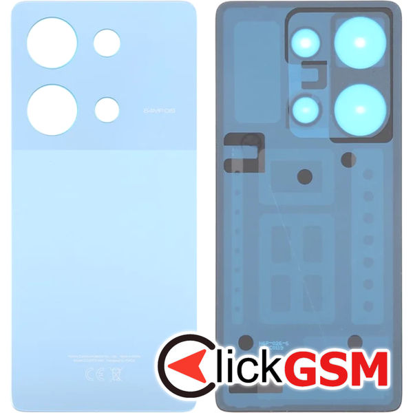 Piesa Piesa Capac Spate Blue Xiaomi Poco M6 Pro 2x3w