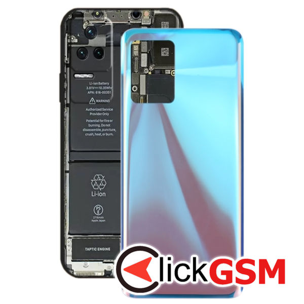 Piesa Capac Spate Blue Xiaomi Redmi K50 2w70