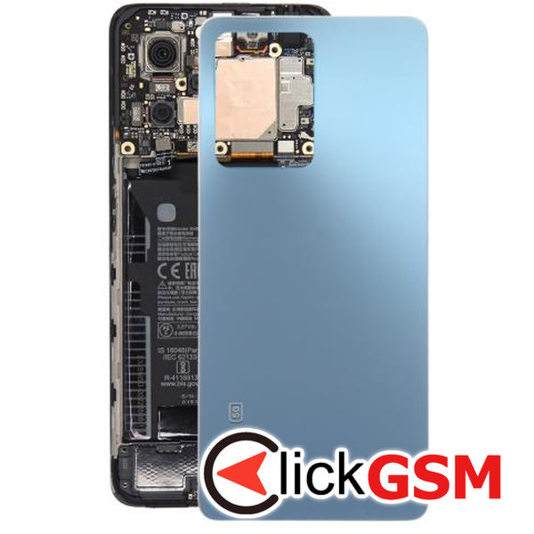 Piesa Capac Spate Blue Xiaomi Redmi Note 12 Pro 5g 4p6r