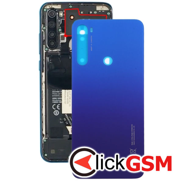 Piesa Piesa Capac Spate Blue Xiaomi Redmi Note 8t 25q6