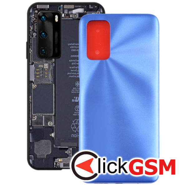 Piesa Piesa Capac Spate Blue Xiaomi Redmi Note 9 25q0