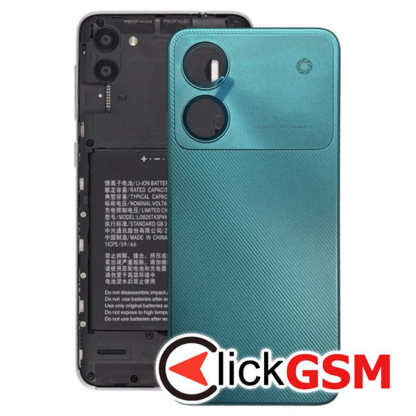 Piesa Capac Spate Blue Zte Blade A34 3fbp