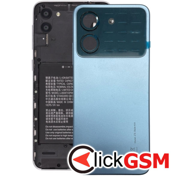 Piesa Piesa Capac Spate Blue Zte Blade A54 3fbn