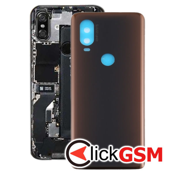 Piesa Piesa Capac Spate Brown Motorola One Vision 22jr