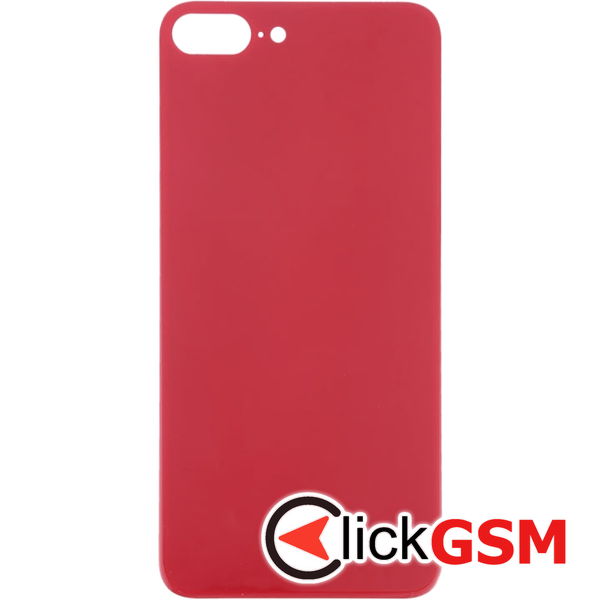 Piesa Capac Spate Cu Adeziv Red Apple Iphone 8 Plus 4g13