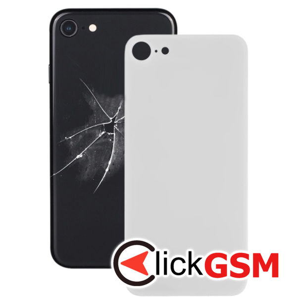 Piesa Piesa Capac Spate Cu Adeziv White Apple Iphone 8 4g9n