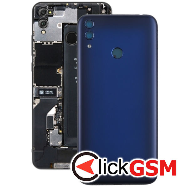 Piesa Piesa Capac Spate Cu Buton Lateral Blue Honor 8c 2eyo