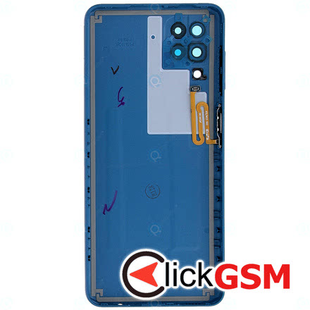 Capac Spate cu Buton Pornire, Buton Amprenta Albastru Samsung Galaxy A12s 1249