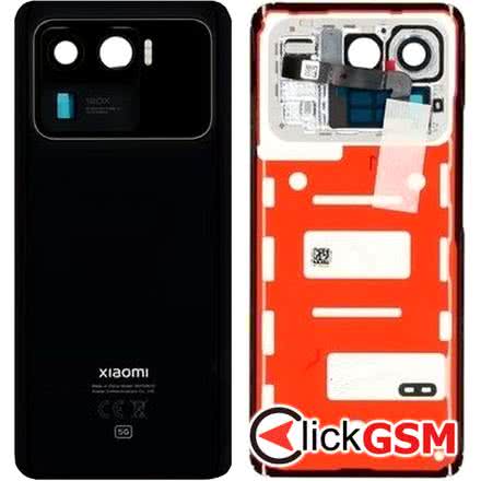 Capac Spate cu Display Negru Xiaomi Mi 11 Ultra 1ngh