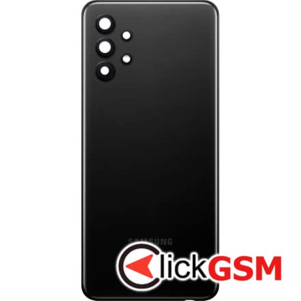 Capac Spate cu Geam Blit Negru Samsung Galaxy A32 5G 1w7x