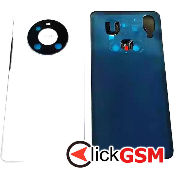 Piesa Capac Spate Cu Geam Camera Alb Huawei Mate 40 Pro 1cku