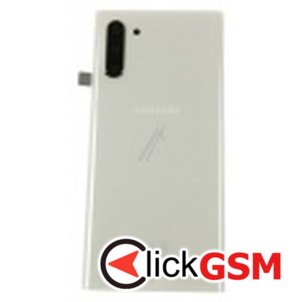 Piesa Capac Spate Cu Geam Camera Alb Samsung Galaxy Note10 Ivp