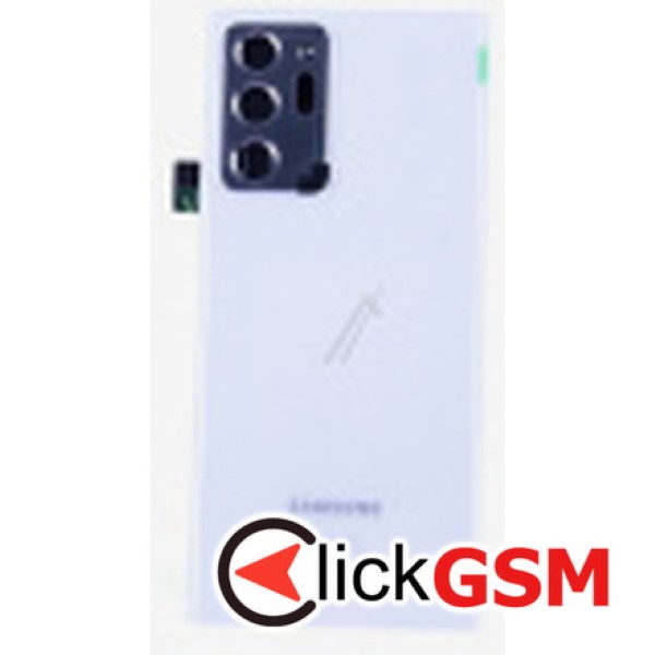 Piesa Capac Spate Cu Geam Camera Alb Samsung Galaxy Note20 Ultra 5g 1n42