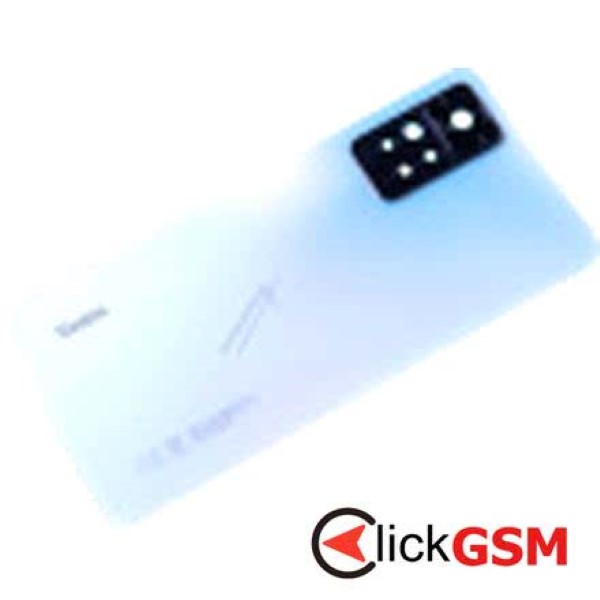 Piesa Capac Spate Cu Geam Camera Alb Xiaomi Redmi Note 11 Pro 2hfo