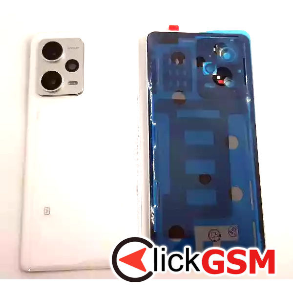 Piesa Capac Spate Cu Geam Camera Alb Xiaomi Redmi Note 12 Pro.plus 3a4w