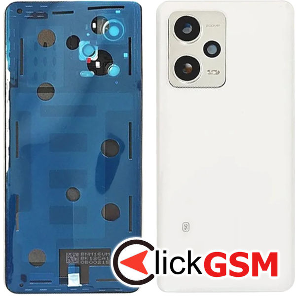 Piesa Capac Spate Cu Geam Camera Alb Xiaomi Redmi Note 12 Pro.plus 4xde