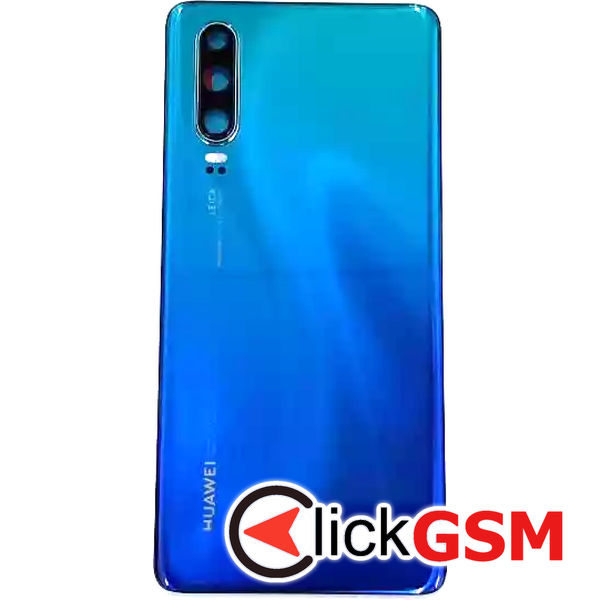 Piesa Capac Spate Cu Geam Camera Albastru Huawei P30 3azk