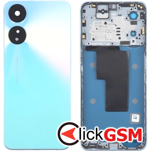 Piesa Capac Spate Cu Geam Camera Albastru Oppo A78 5g 4u0y