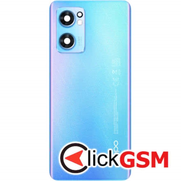 Piesa Capac Spate Cu Geam Camera Albastru Oppo Find X5 Lite 264s