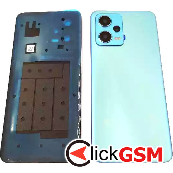 Piesa Capac Spate Cu Geam Camera Albastru Xiaomi Redmi Note 12 5g 2fft