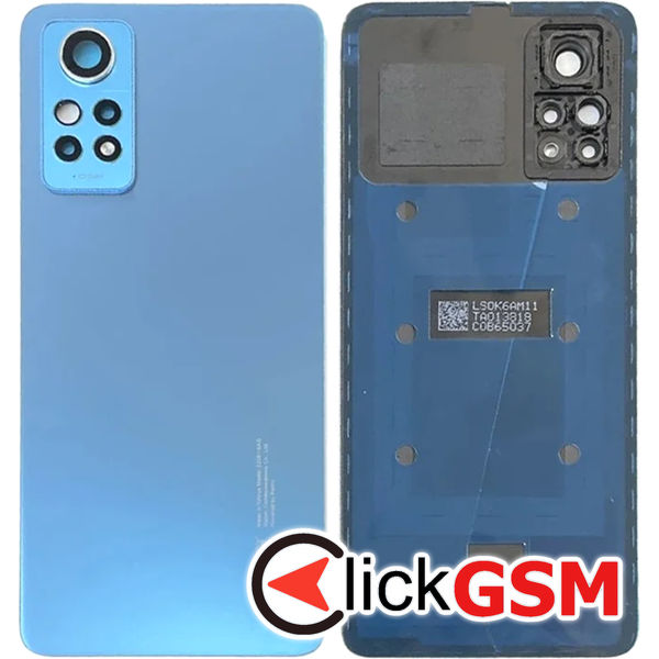 Piesa Capac Spate Cu Geam Camera Albastru Xiaomi Redmi Note 12 Pro 4xct