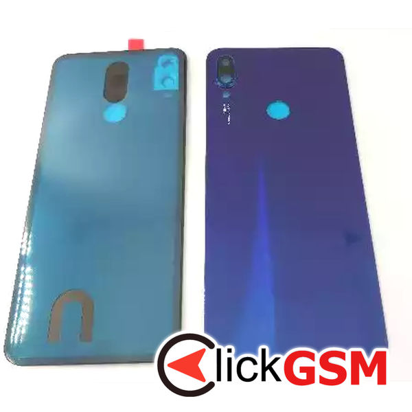 Piesa Capac Spate Cu Geam Camera Albastru Xiaomi Redmi Note 7 Cao