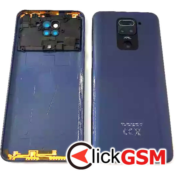 Piesa Capac Spate Cu Geam Camera Albastru Xiaomi Redmi Note 9 2ffu