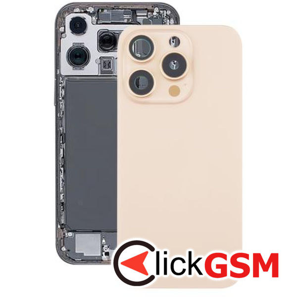 Piesa Capac Spate Cu Geam Camera Apple Iphone 16 Pro Max 4mxr