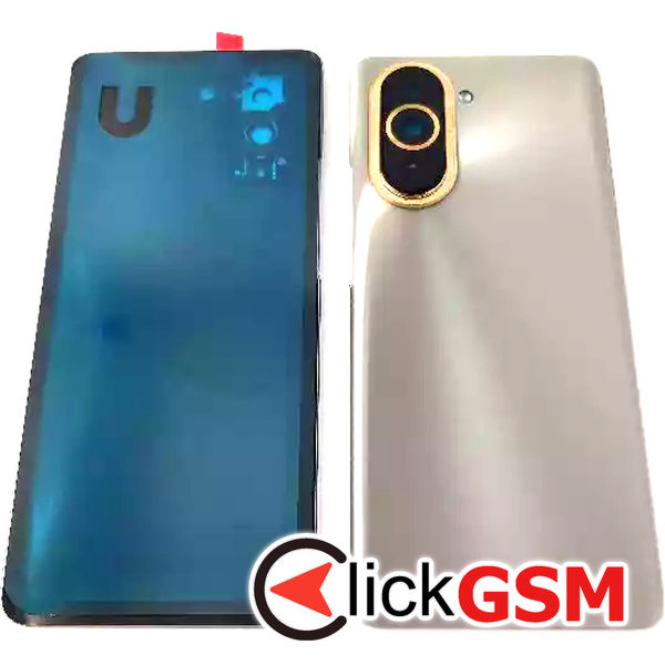 Piesa Piesa Capac Spate Cu Geam Camera Argintiu Huawei Nova 10 Em7