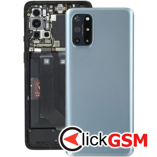 Piesa Capac Spate Cu Geam Camera Argintiu Oneplus 8t 21q6