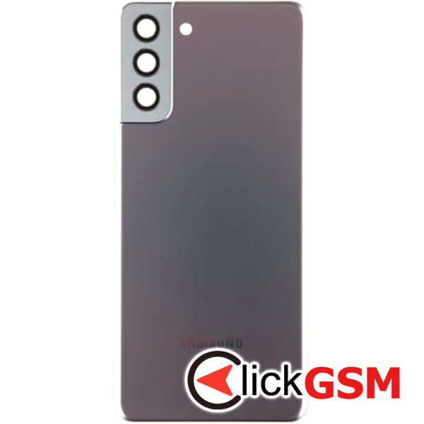 Piesa Capac Spate Cu Geam Camera Argintiu Samsung Galaxy S21.plus 5g 2d8w